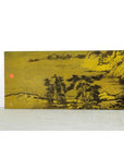 Metal Landscape Wall Panel with Mountain and River Scene-3. Asian & Chinese Furniture, Art, Antiques, Vintage Home Décor for sale at FEA Home
