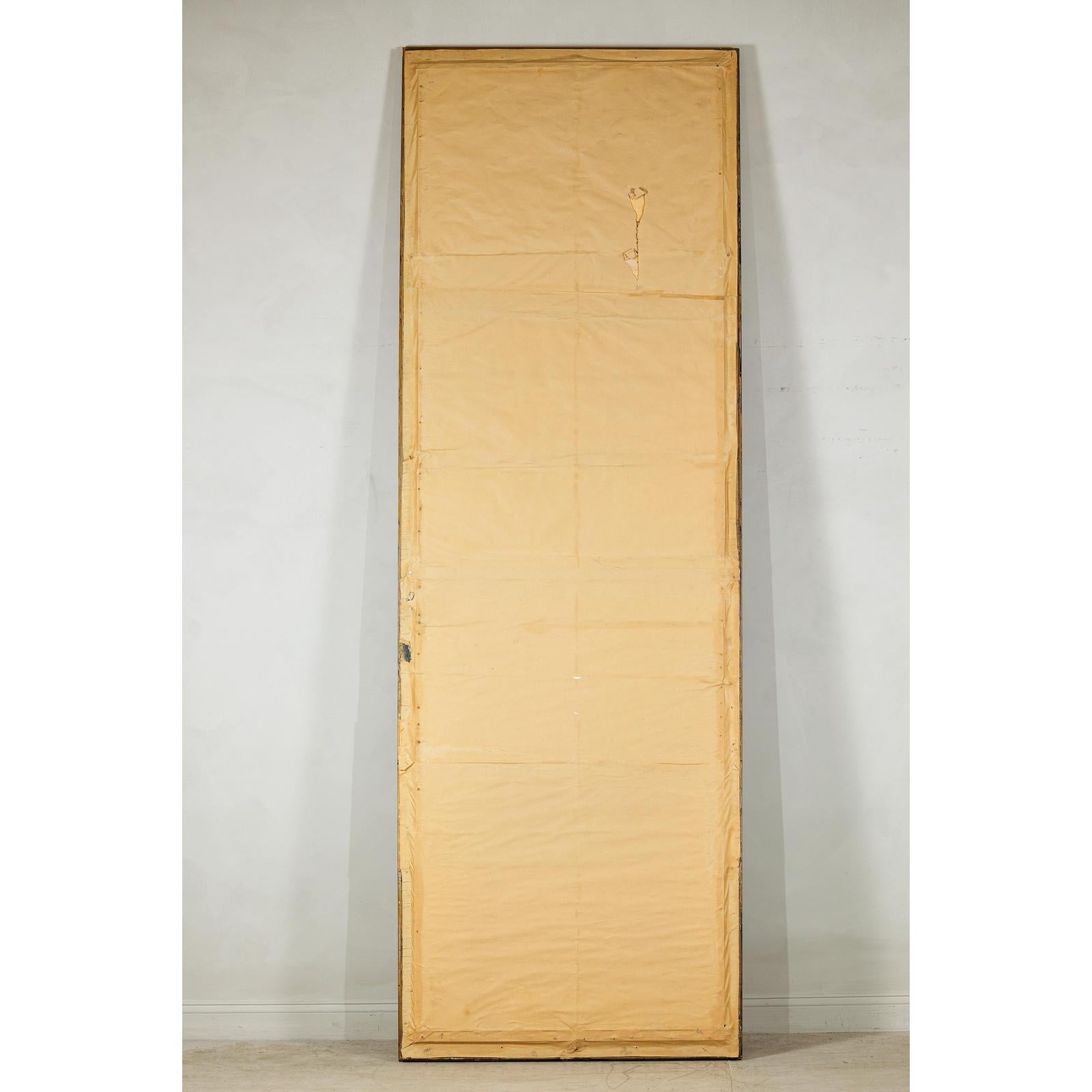Oversized Antique Burmese Gilt Prayer Manuscript Framed for Wall Display-17. Asian &amp; Chinese Furniture, Art, Antiques, Vintage Home Décor for sale at FEA Home