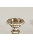 Pair of Baroque Revival Silver-Plated Bronze Candlesticks-17. Asian & Chinese Furniture, Art, Antiques, Vintage Home Décor for sale at FEA Home