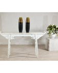 Pair of Slim Ochre & Black Ceramic Vases with Drip-Glaze - image 3