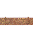 Antique Indonesian Gilt and Red Carved Architectural Panel rotating view