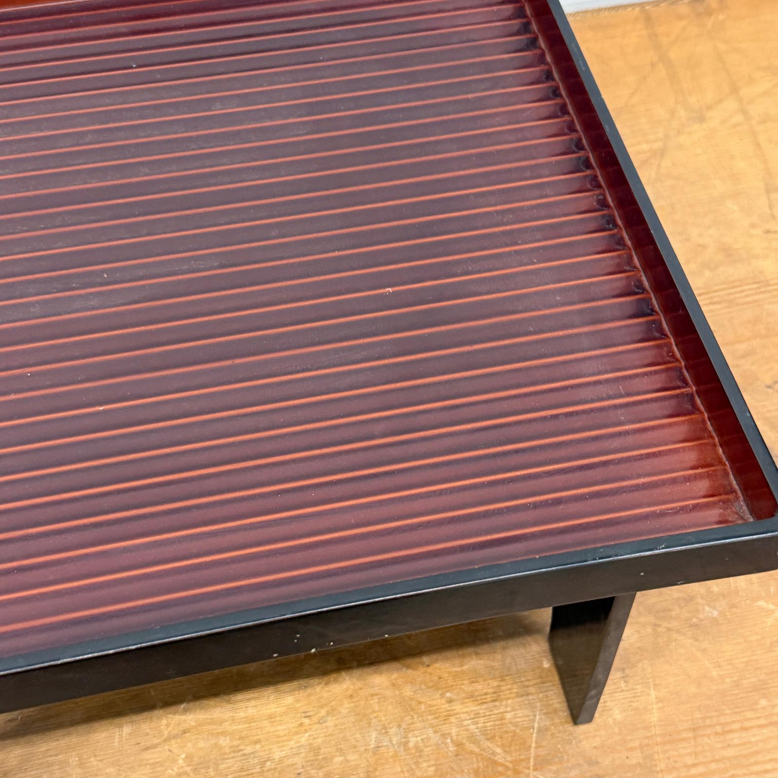 Red &amp; Black Square Tray Stands with Curved Legs, SKU , image 8