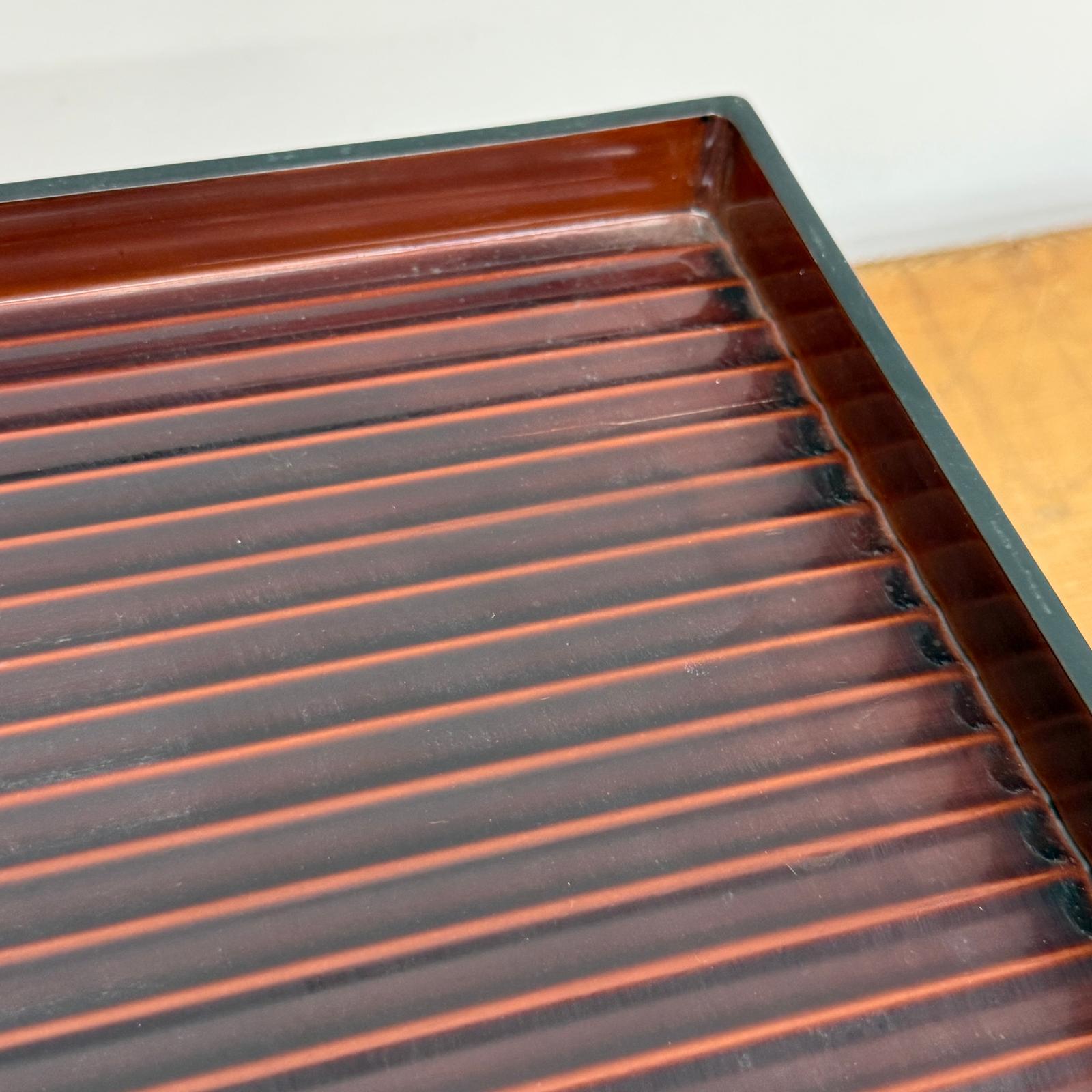 Red &amp; Black Square Tray Stands with Curved Legs, SKU , image 9