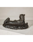 Family of Tigers Lost Wax Bronze Table Top Statuette with Dark Patina-10. Asian & Chinese Furniture, Art, Antiques, Vintage Home Décor for sale at FEA Home