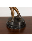 Bronze Tabletop Tennis Sculpture-19. Asian & Chinese Furniture, Art, Antiques, Vintage Home Décor for sale at FEA Home