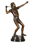 Bronze Tabletop Tennis Sculpture-1. Asian & Chinese Furniture, Art, Antiques, Vintage Home Décor for sale at FEA Home