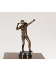 Bronze Tabletop Tennis Sculpture-2. Asian & Chinese Furniture, Art, Antiques, Vintage Home Décor for sale at FEA Home