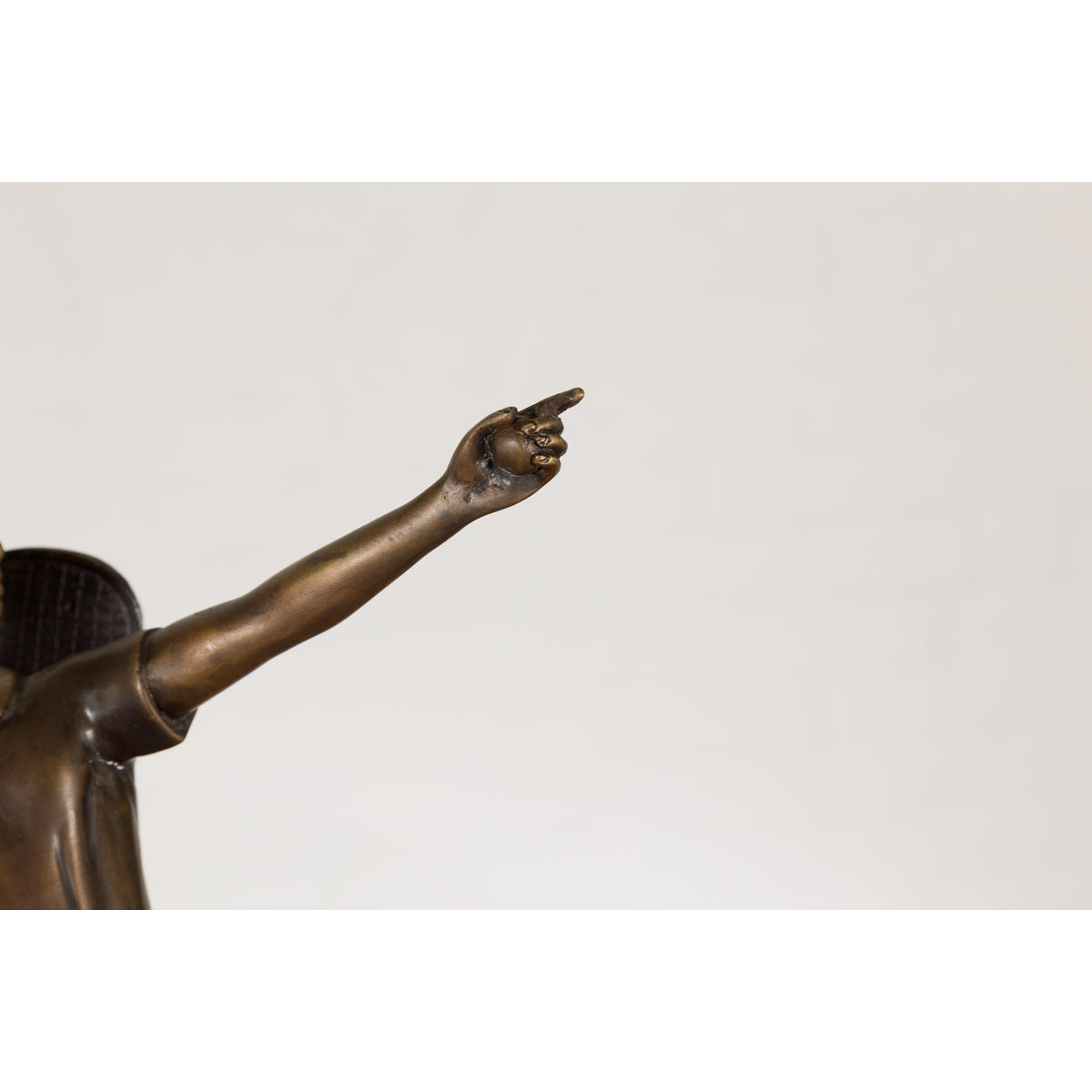 Bronze Tabletop Tennis Sculpture-7. Asian &amp; Chinese Furniture, Art, Antiques, Vintage Home Décor for sale at FEA Home