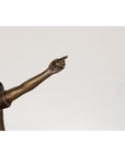 Bronze Tabletop Tennis Sculpture-7. Asian & Chinese Furniture, Art, Antiques, Vintage Home Décor for sale at FEA Home