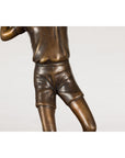 Bronze Tabletop Tennis Sculpture-8. Asian & Chinese Furniture, Art, Antiques, Vintage Home Décor for sale at FEA Home