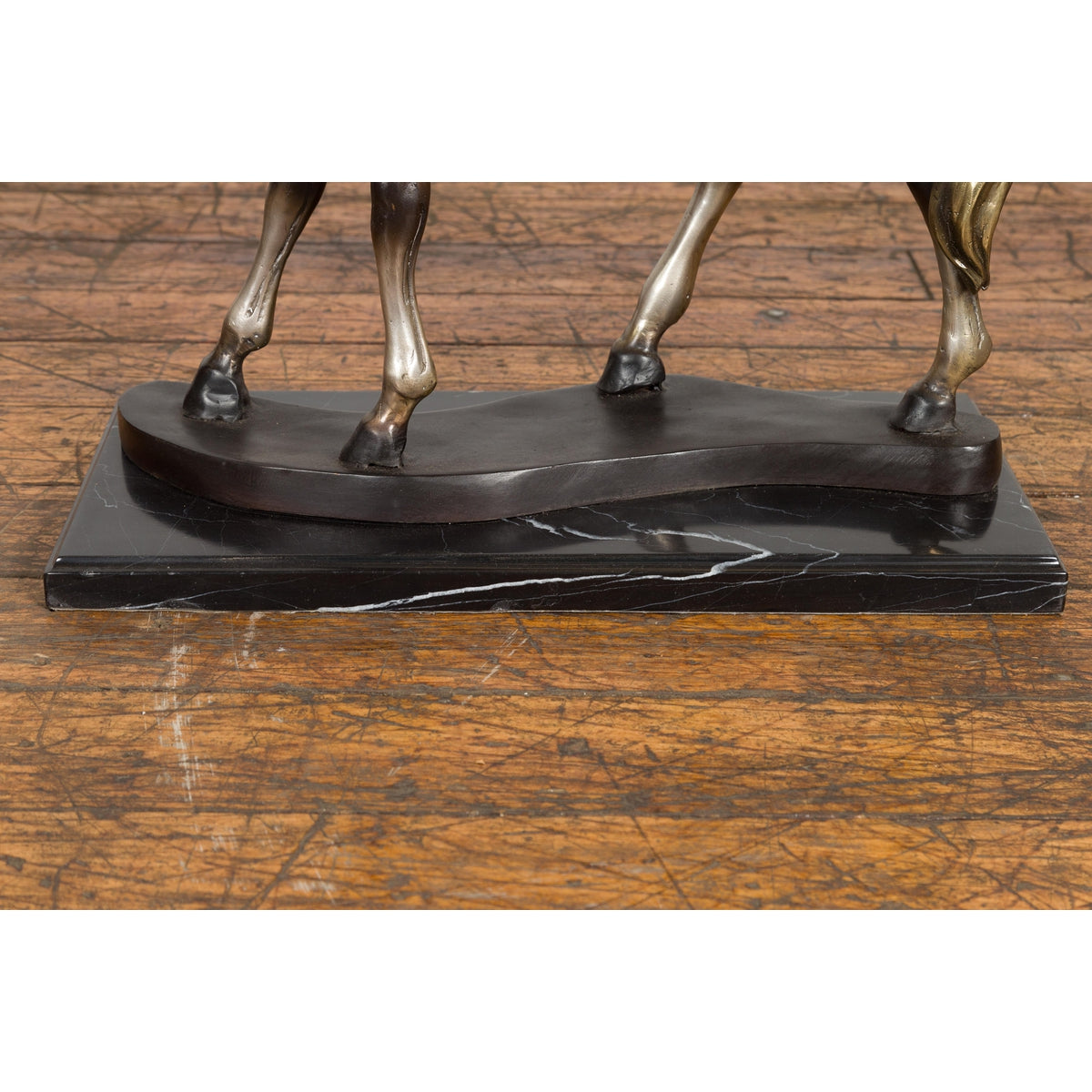 Contemporary Bronze Horse Tabletop Sculpture-10. Asian &amp; Chinese Furniture, Art, Antiques, Vintage Home Décor for sale at FEA Home