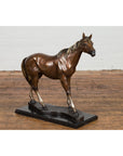 Contemporary Bronze Horse Tabletop Sculpture-16. Asian & Chinese Furniture, Art, Antiques, Vintage Home Décor for sale at FEA Home
