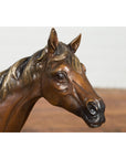 Contemporary Bronze Horse Tabletop Sculpture-17. Asian & Chinese Furniture, Art, Antiques, Vintage Home Décor for sale at FEA Home