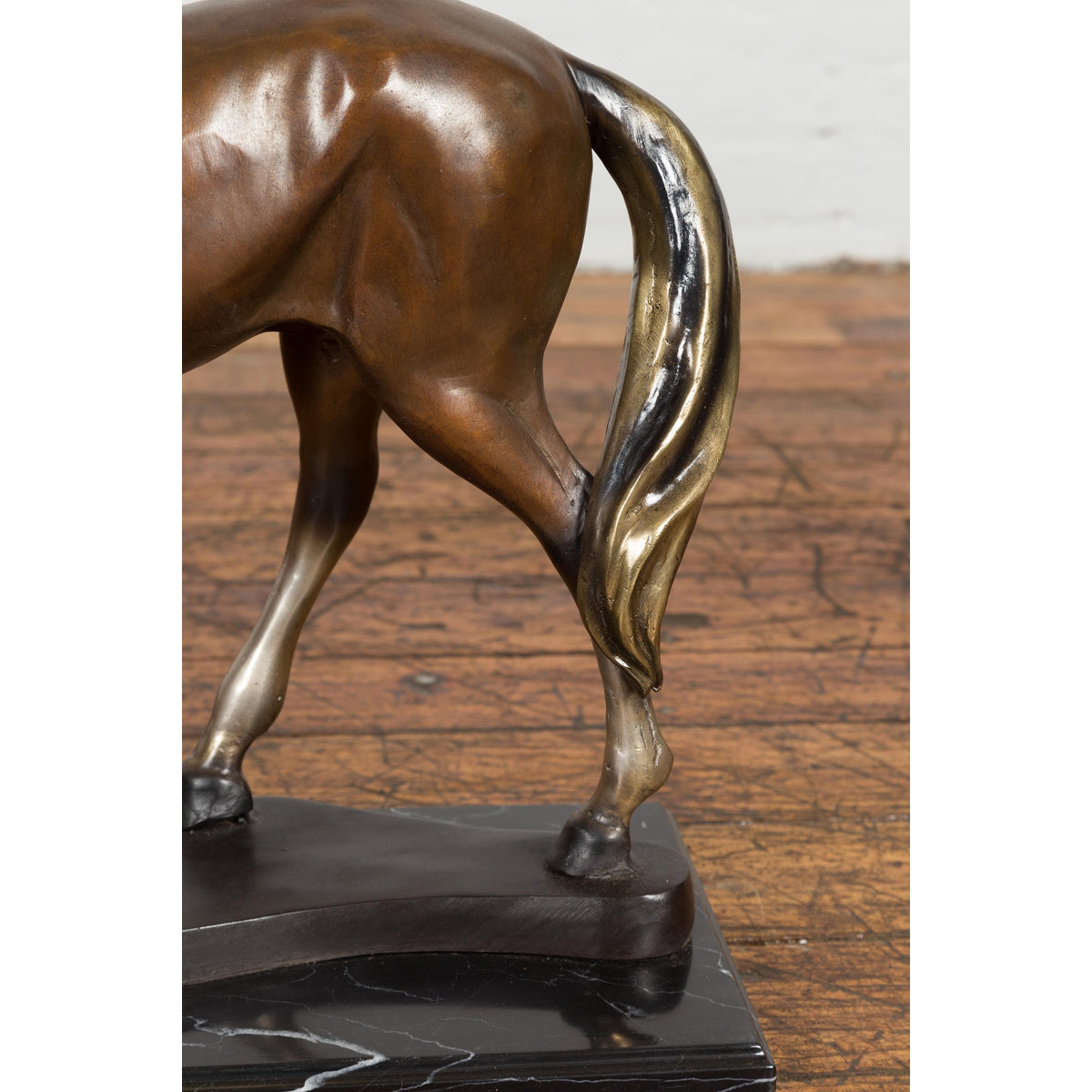 Contemporary Bronze Horse Tabletop Sculpture-7. Asian &amp; Chinese Furniture, Art, Antiques, Vintage Home Décor for sale at FEA Home