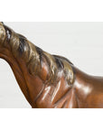 Contemporary Bronze Horse Tabletop Sculpture-8. Asian & Chinese Furniture, Art, Antiques, Vintage Home Décor for sale at FEA Home
