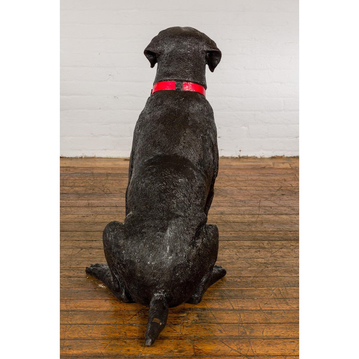 Life-size Bronze Dog Statue of a Pet Labrador-14. Asian &amp; Chinese Furniture, Art, Antiques, Vintage Home Décor for sale at FEA Home