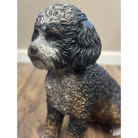 Myrtle Bernedoodle Dog Statue