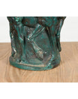 Bronze Indoor/Outdoor Planter with Horse Relief-7. Asian & Chinese Furniture, Art, Antiques, Vintage Home Décor for sale at FEA Home