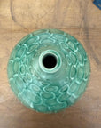 Round Green Snakeskin Design Vase with Small Narrow Neck, SKU , image 8