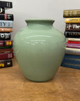 Seafoam Green Ceramic Vase with Rounded Silhouette, SKU , image 2
