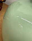 Seafoam Green Ceramic Vase with Rounded Silhouette, SKU , image 6