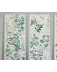 Set of Four Individual Panels with Flowers & Butterflies - image 5