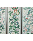 Set of Four Individual Panels with Flowers & Butterflies - image 9