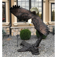 Bronze Eagle Statue, Flying Freedom