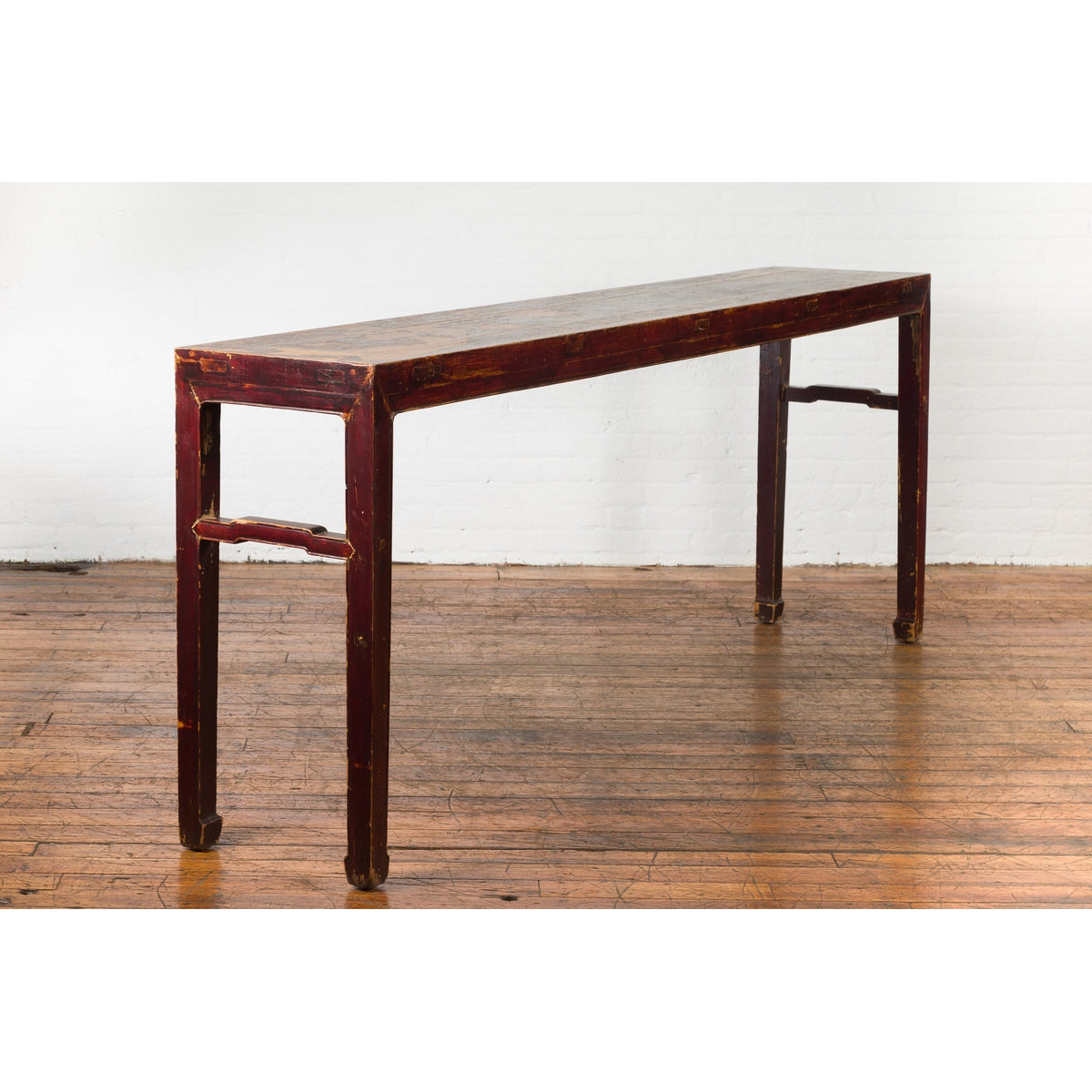 Chinese Qing Dynasty 19th Century Altar Console Table with Original Lacquer-2. Asian & Chinese Furniture, Art, Antiques, Vintage Home Décor for sale at FEA Home