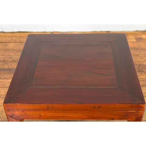 Chinese Qing Dynasty Period 19th Century Side Table with Humpback Stretchers-YN2739-18. Asian & Chinese Furniture, Art, Antiques, Vintage Home Décor for sale at FEA Home