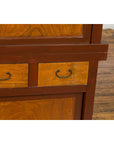 Japanese Taishō Mizuya Dansu Kitchen Two Toned Cabinet with Sliding Doors-15. Asian & Chinese Furniture, Art, Antiques, Vintage Home Décor for sale at FEA Home