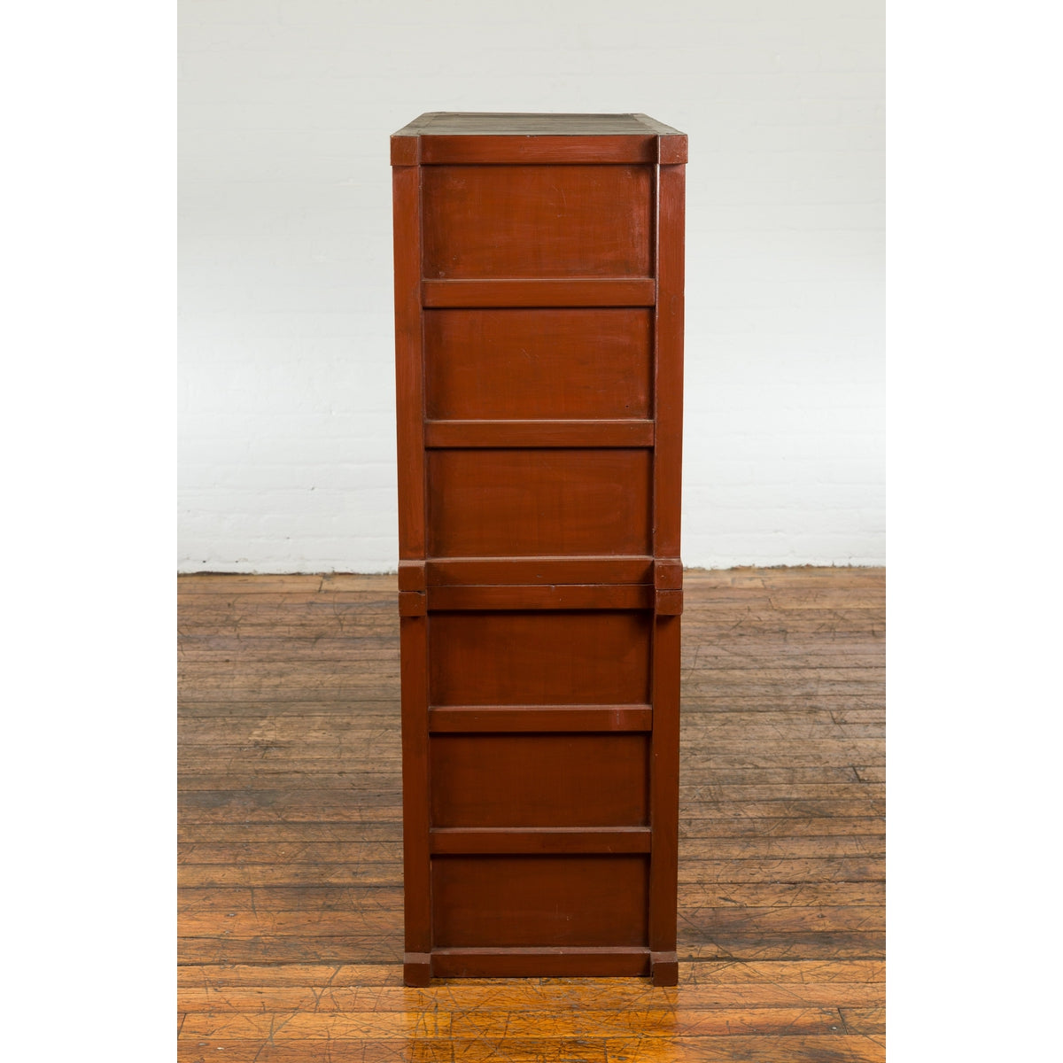 Japanese Taishō Mizuya Dansu Kitchen Two Toned Cabinet with Sliding Doors-16. Asian &amp; Chinese Furniture, Art, Antiques, Vintage Home Décor for sale at FEA Home