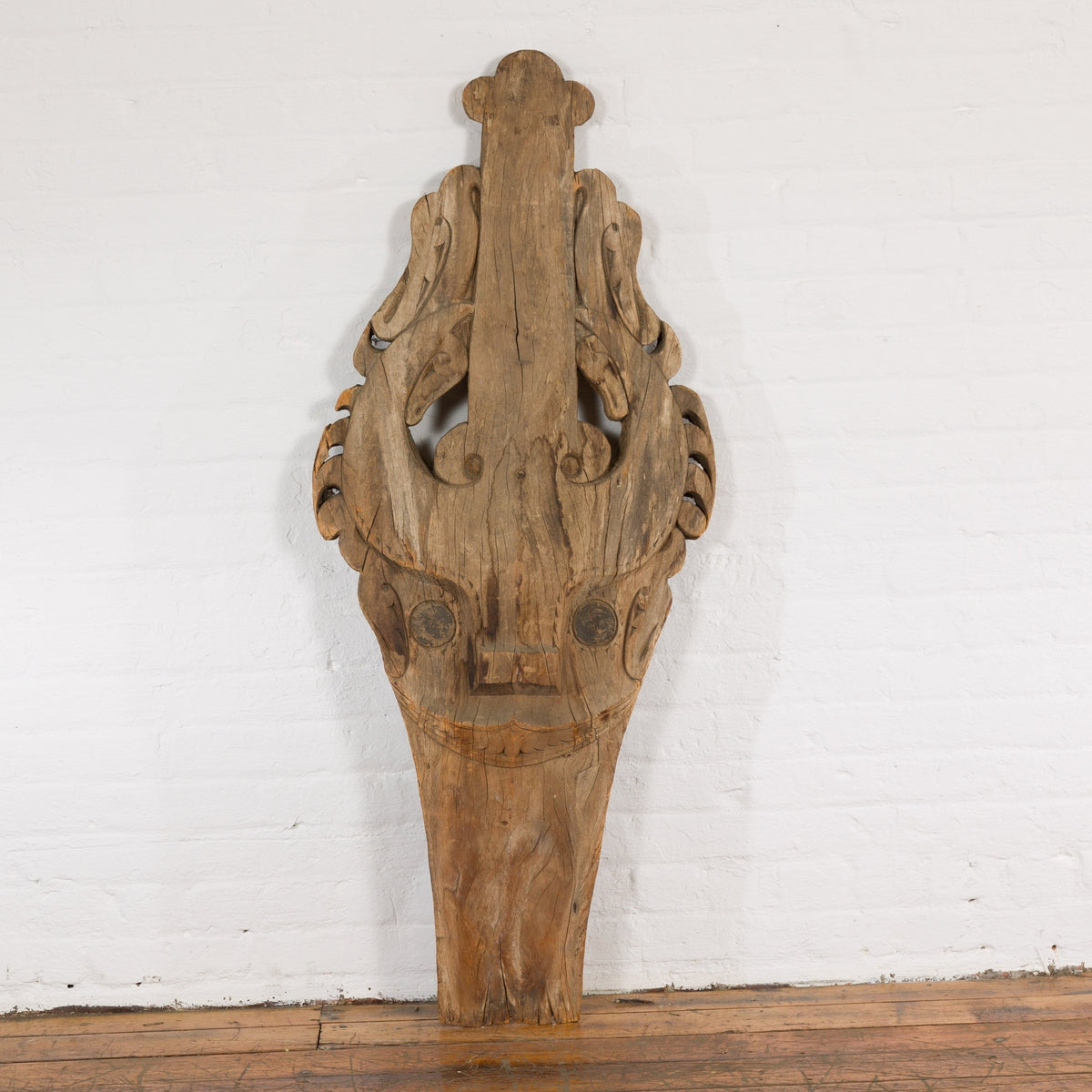 Large Hand Carved Singa Singa Tribal Carving from the Batak People, Sumatra-2. Asian & Chinese Furniture, Art, Antiques, Vintage Home Décor for sale at FEA Home