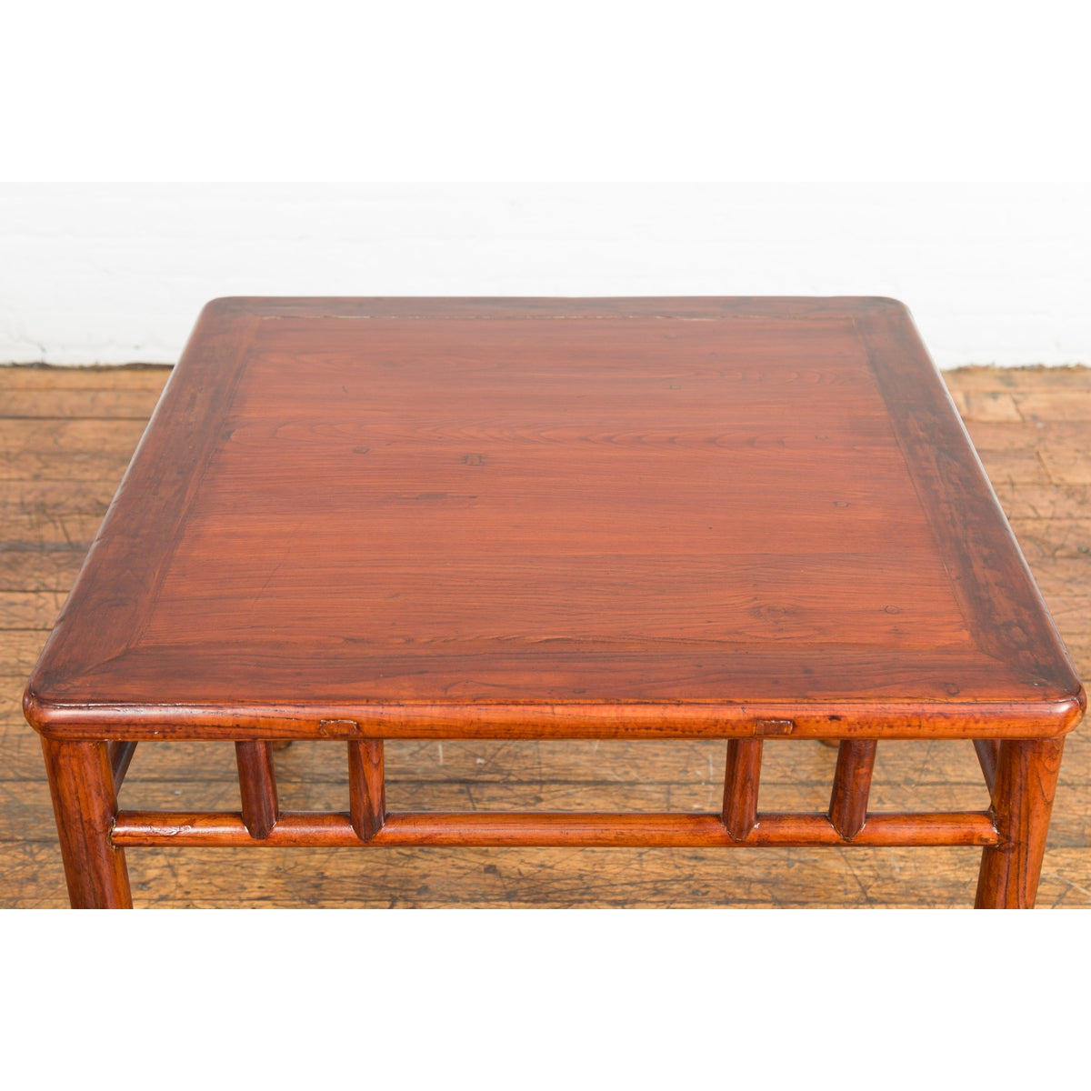 Late Qing Dynasty 1900s Table with Open Apron and Pillar Strut Motifs-12. Asian &amp; Chinese Furniture, Art, Antiques, Vintage Home Décor for sale at FEA Home