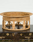 Northern Thai Vintage Woven Rattan Khantok Pedestal Tray from the Lanna People-2. Asian & Chinese Furniture, Art, Antiques, Vintage Home Décor for sale at FEA Home