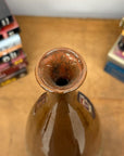 Skinny Brown and Blue Ceramic Vase with Narrow Neck, SKU , image 9