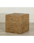 Square Handwoven Rattan Basket with Removable Lid - image 13