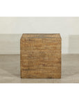 Square Handwoven Rattan Basket with Removable Lid - image 2
