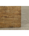 Square Handwoven Rattan Basket with Removable Lid - image 9