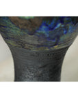 Studio Ceramic Vase with Cobalt Blue Glaze and Tapered Foot-11. Asian & Chinese Furniture, Art, Antiques, Vintage Home Décor for sale at FEA Home