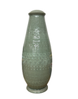 Tall Celedon Green Ceramic Lamp Base, SKU , image 1