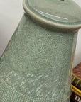 Tall Celedon Green Ceramic Lamp Base, SKU , image 5