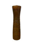 Tall Cylindrical Ceramic Amber Brown Column Vase, SKU , image 1