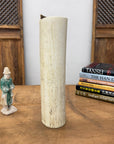 Textured Angled Cylinder Shaped Cream & Ochre Prem Vase, SKU , image 5