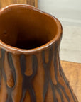 Textured Brown & Black Drip Glaze Ceramic Vase, SKU , image 10