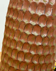 Textured Ceramic Vase in Orange-Brown & Moss Green Finish, SKU , image 9