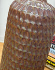 Textured Ceramic Vase in Reddish-Brown & Olive Green Finish, SKU , image 8