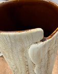 Textured Cylinder Cream & Ochre Bark Style Prem Vase, SKU , image 10