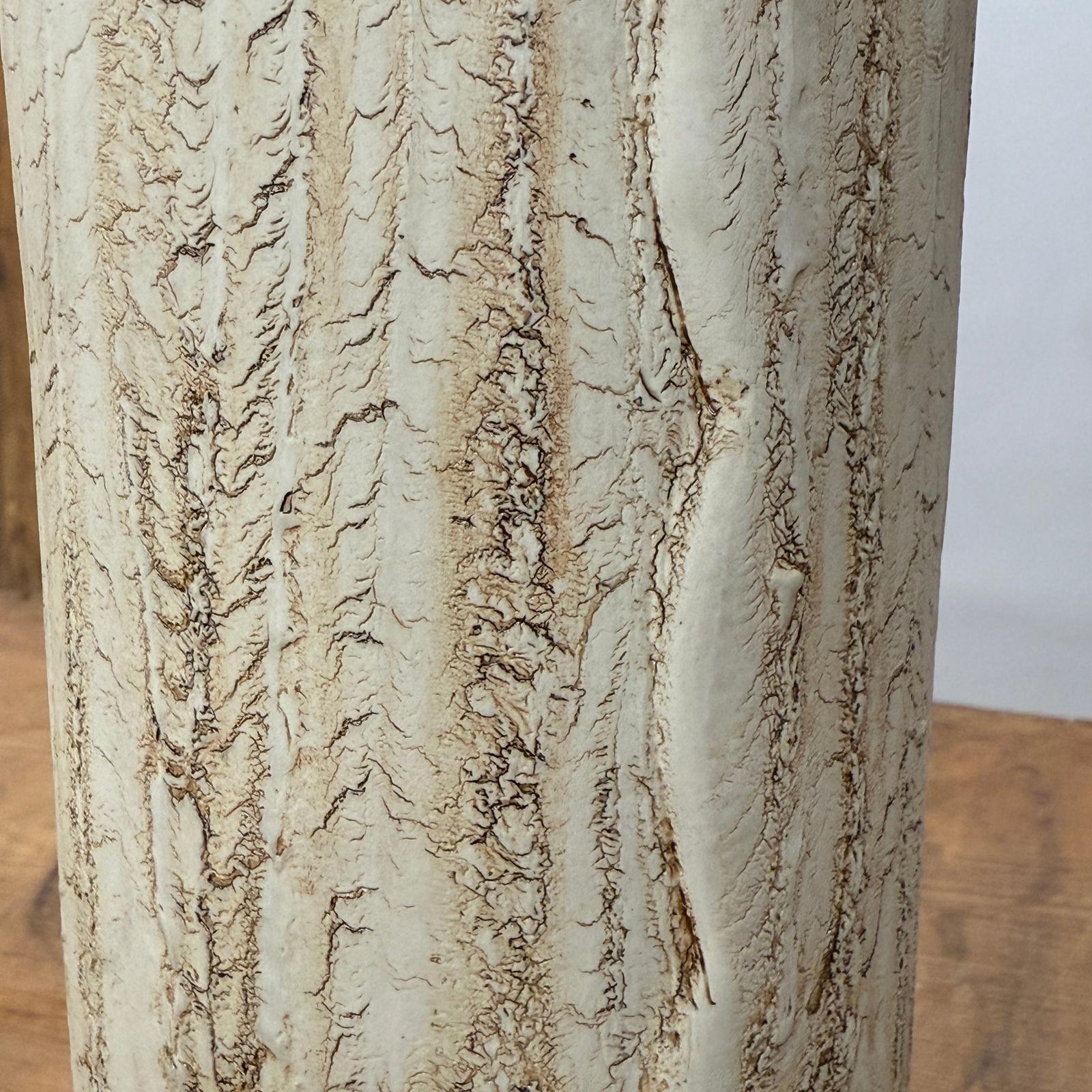 Textured Cylinder Cream &amp; Ochre Bark Style Prem Vase, SKU , image 8