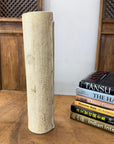 Textured Cylinder Shaped Cream & Ochre Prem Vase - FEA Home